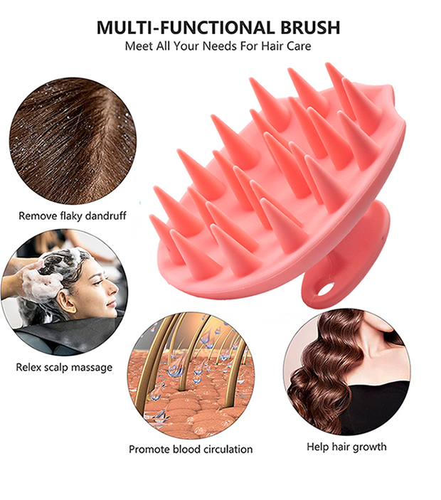 シリコンヘアブラシ