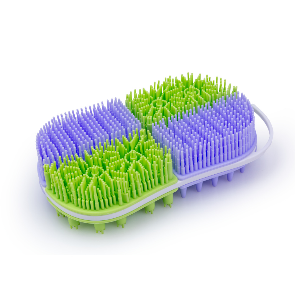 Multi colored Silicone Bath Brush