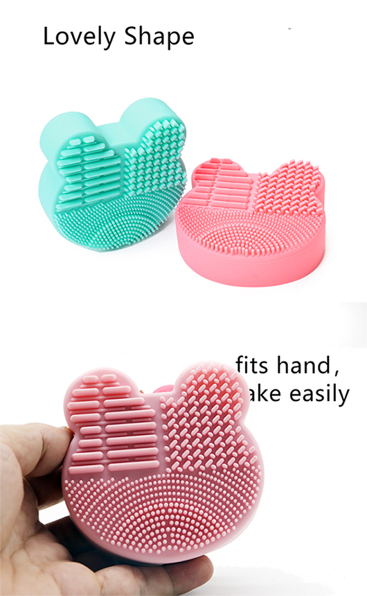 化粧ブラシクリーニングマット