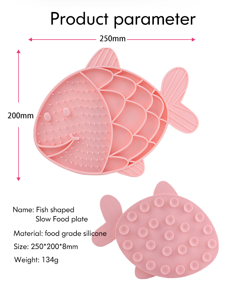 Silicone Pet Licking Plate