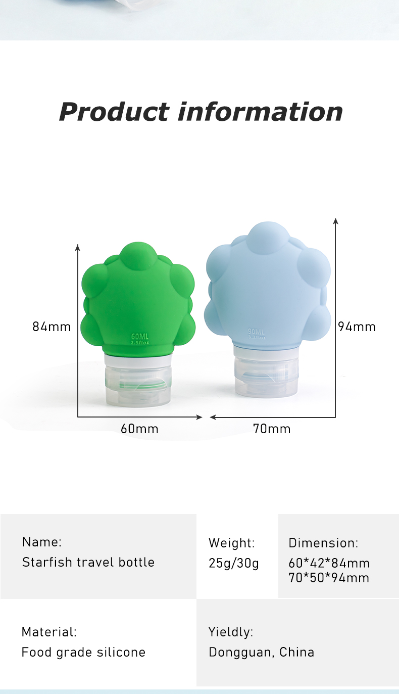 Silicone Travel Bottle