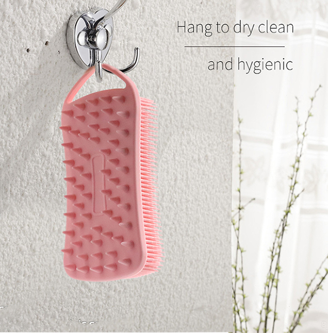 샤워용 실리콘 바디 브러시