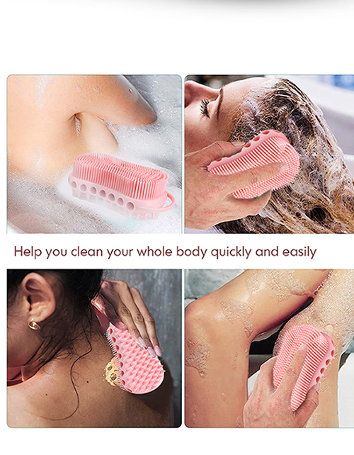 Silicone Bath Scrubber