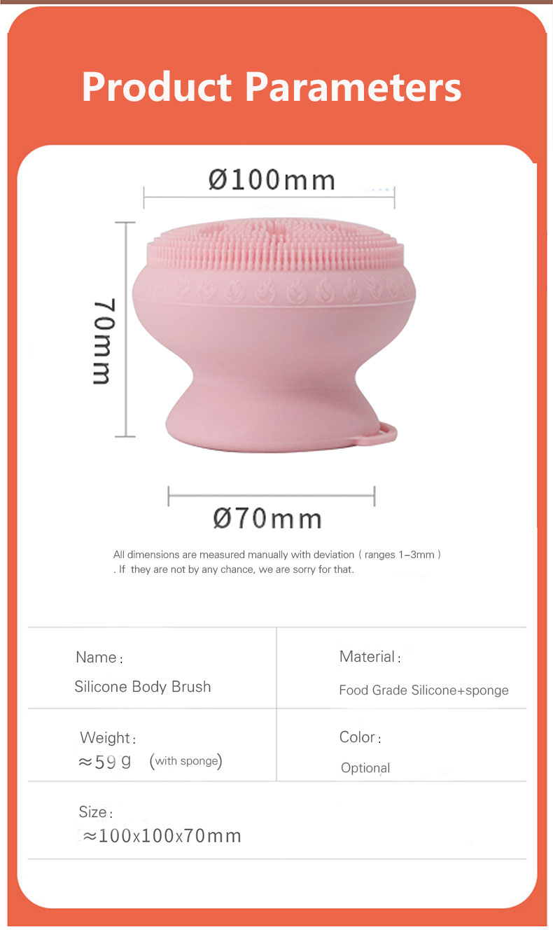 Silicone Bath Scrubbers