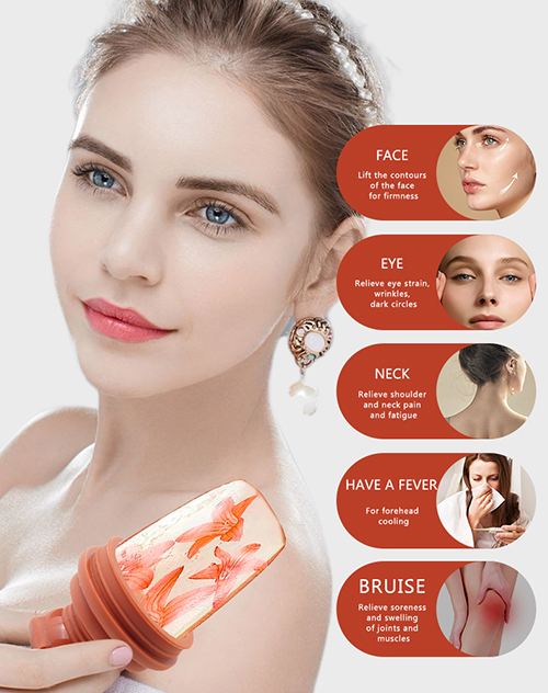 シリコン製香水瓶用アイスローラー