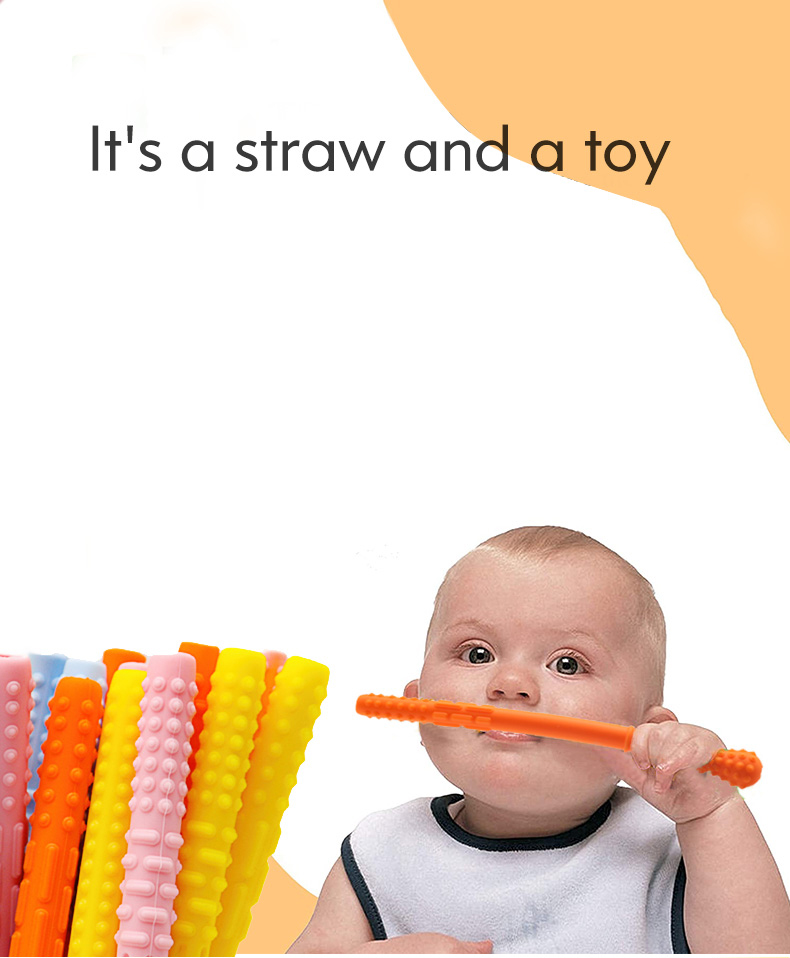 Silicone Molar Straw