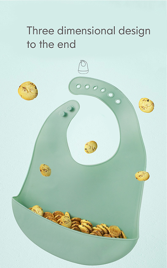 シリコン製ベビーバンダナ