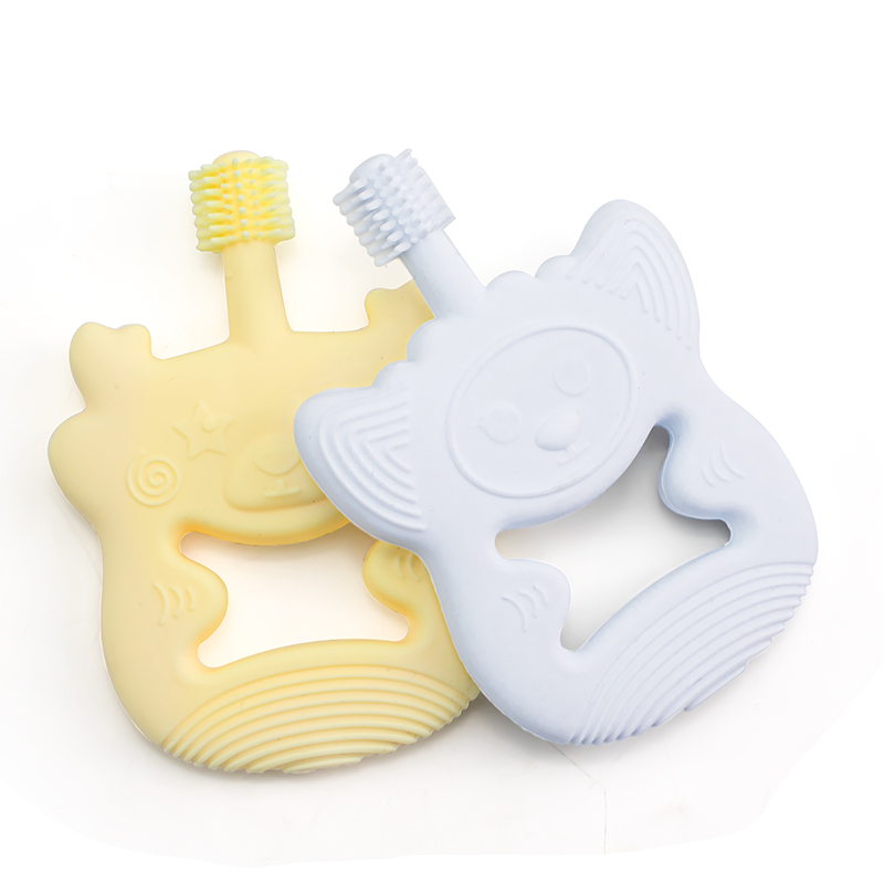 赤ちゃんのおしゃぶり歯ブラシ