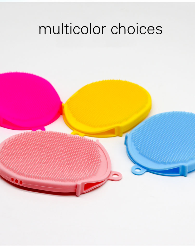 シャワー用シリコンボディスクラバー