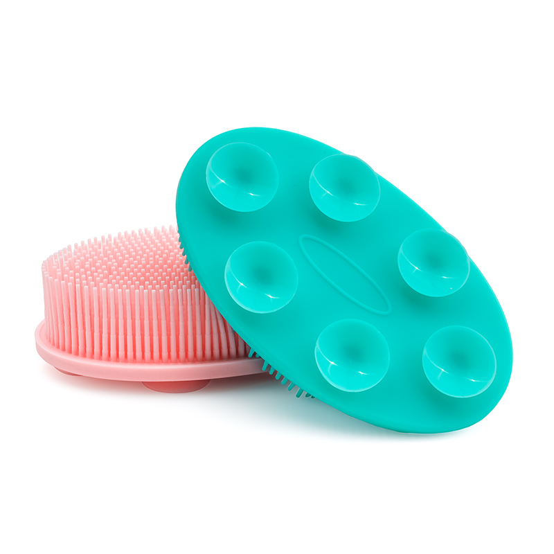 Silicone Bath Brush with Suction