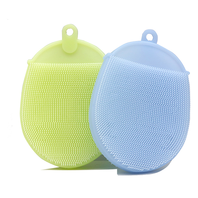 실리콘 샤워 장갑