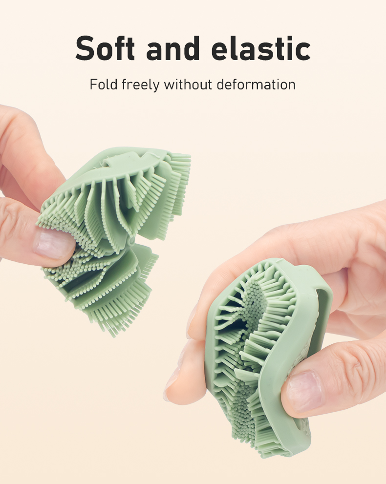 Pincel de banho de silicone