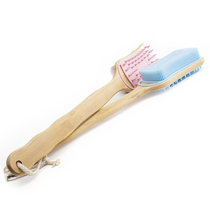 Scrub Brush with Long Handle for Shower