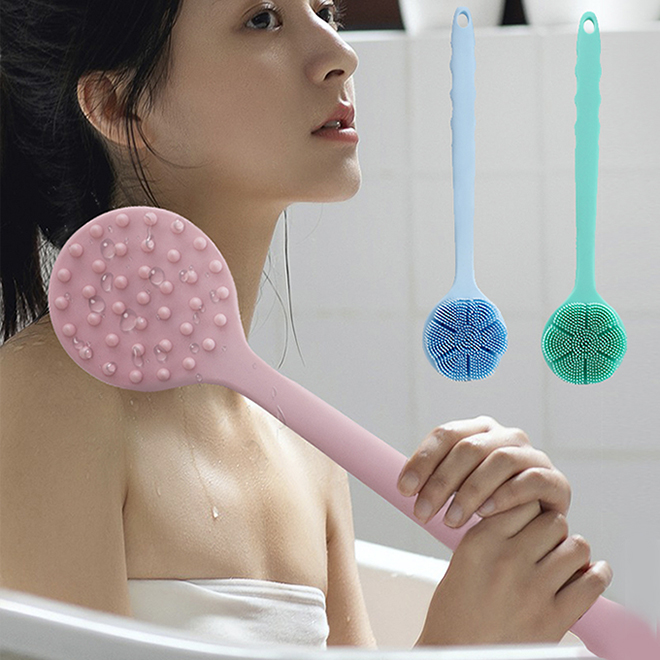 Shower Cleaning Brush with Long Handle
