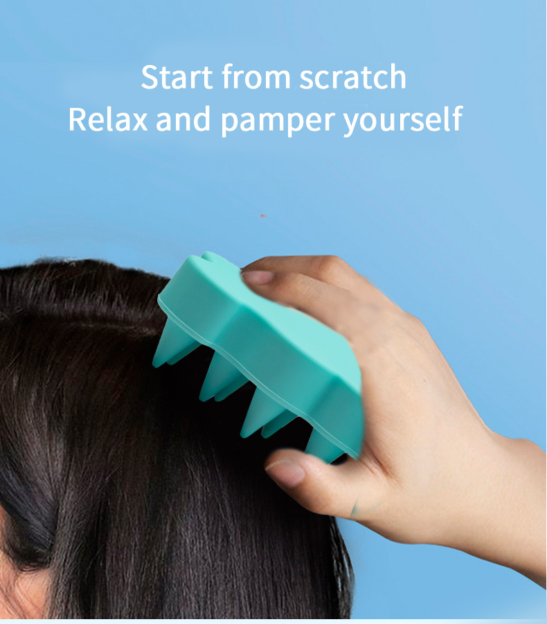 Silicone Scalp Scrubber