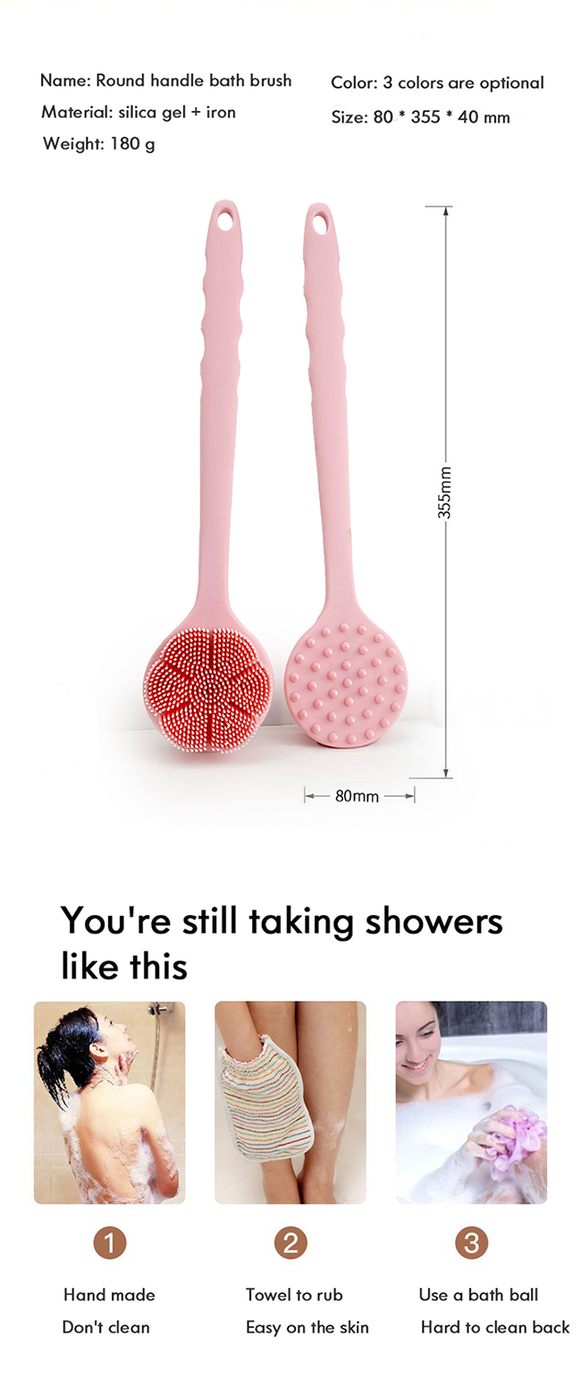 Shower Cleaning Brush with Long Handle