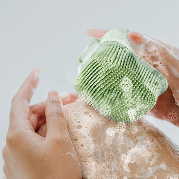 Square Airbag Bath Brush