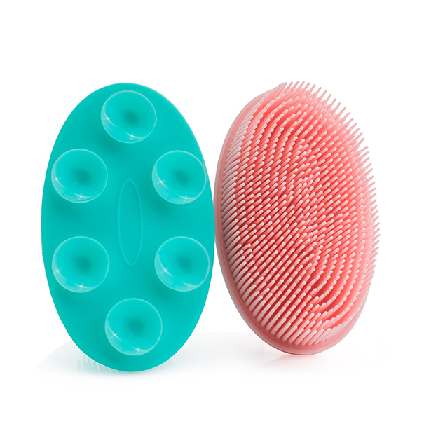 Silicone Bath Brush with Suction