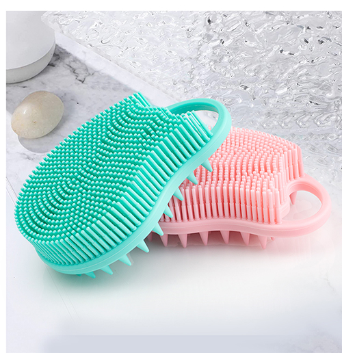 실리콘 샤워 브러쉬