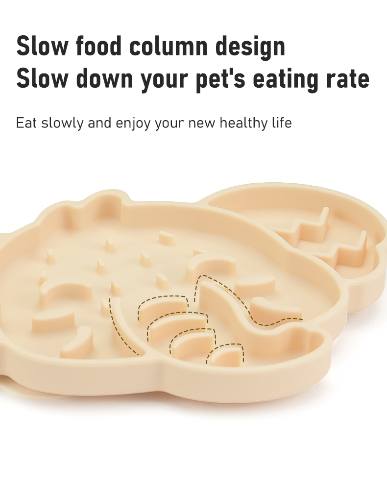 Pet Slow Feeding Plate