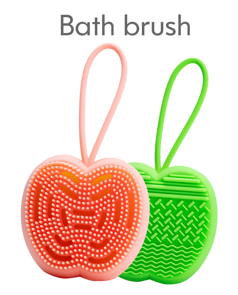 Silicone Shower Scrubber