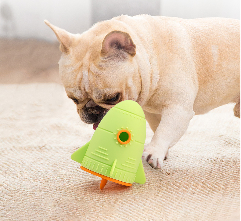 ロケットトリートディスペンサー玩具