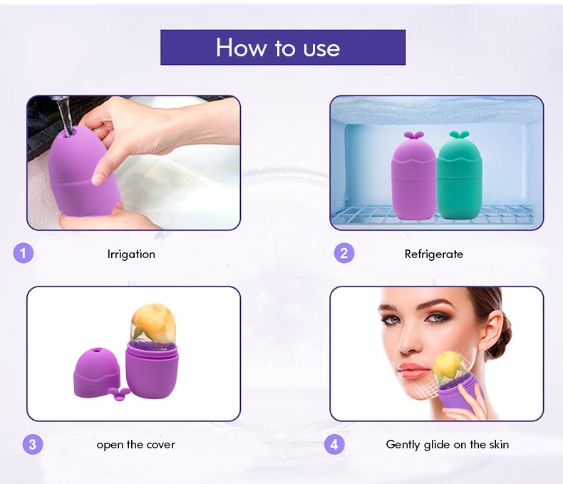 Silicone Ice Face Roller