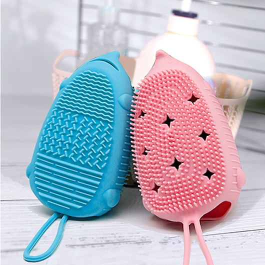 シリコンボディスクラバーブラシ