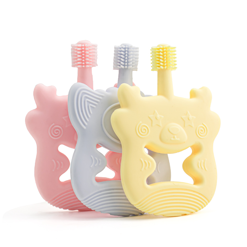 赤ちゃんのおしゃぶり歯ブラシ