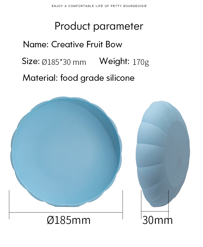 Silicone Fruit Plate