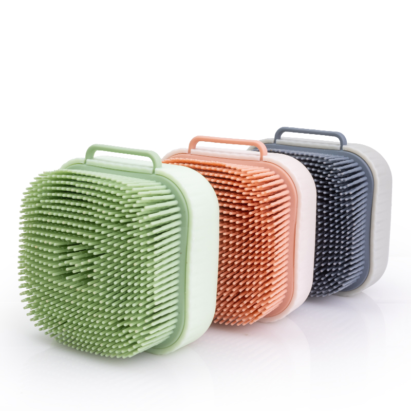 Square Airbag Bath Brush