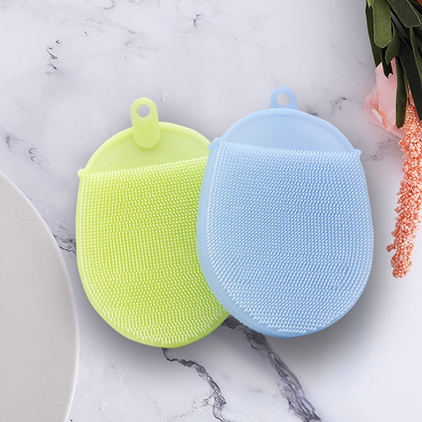 실리콘 샤워 장갑