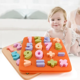 Baby Silicone Puzzle Toy