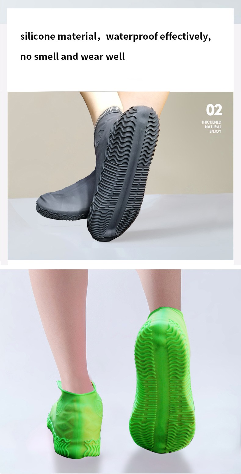 Waterproof Shoe Covers Silicone