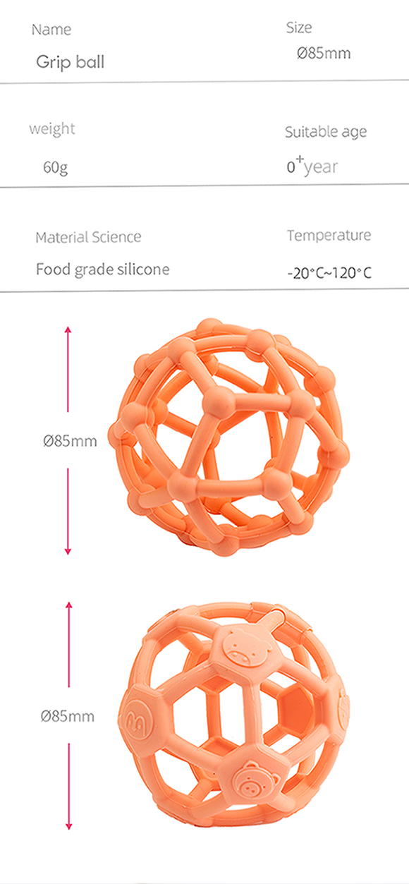 シリコン製ベビー歯固め